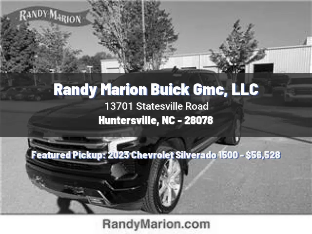 Randy Marion Buick Gmc, LLC