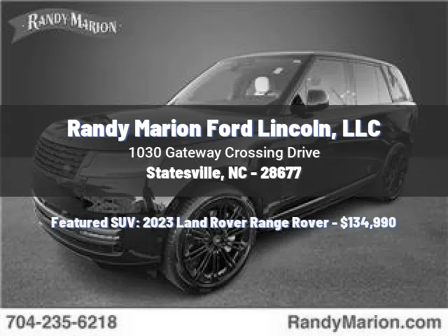 Randy Marion Ford Lincoln, LLC