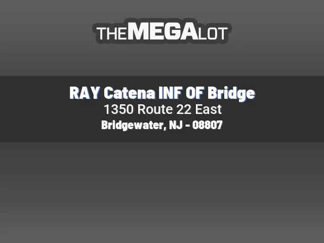 RAY Catena INF OF Bridge