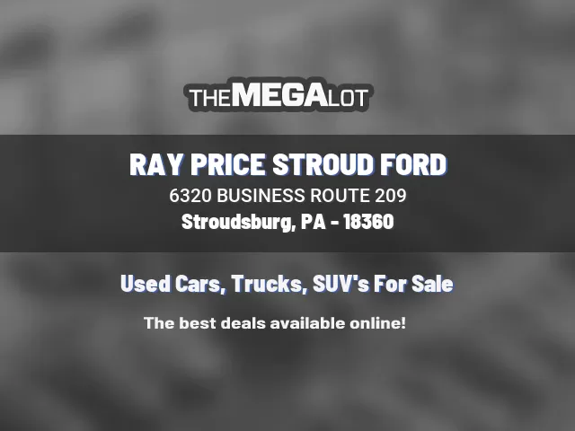 RAY PRICE STROUD FORD