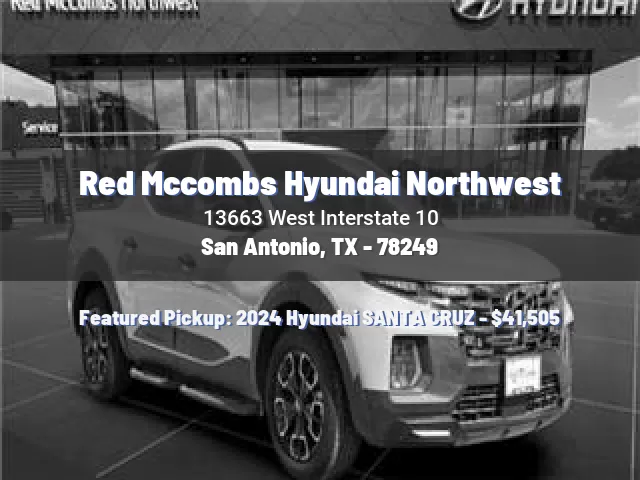 Red Mccombs Hyundai Northwest