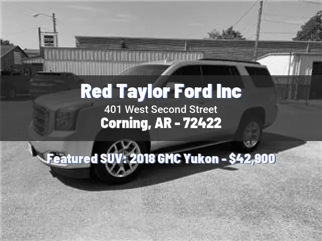 Red Taylor Ford Inc