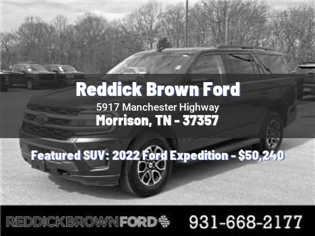 Reddick Brown Ford