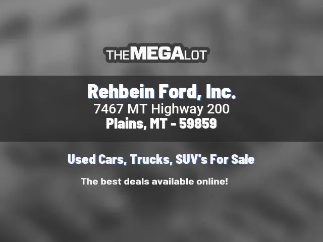 Rehbein Ford, Inc.