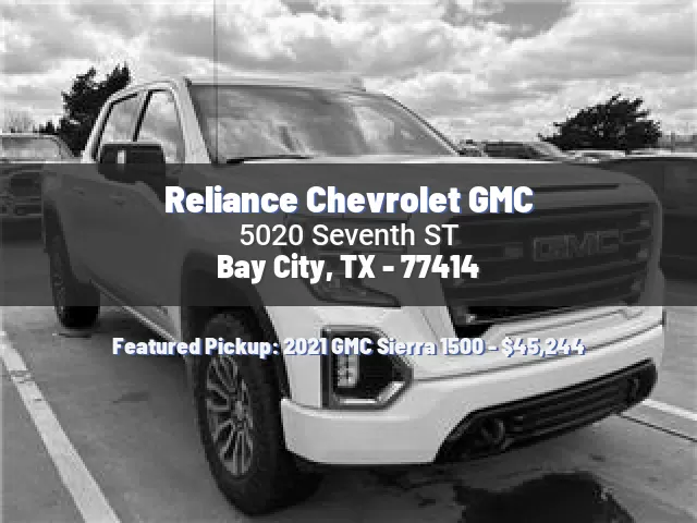 Reliance Chevrolet GMC