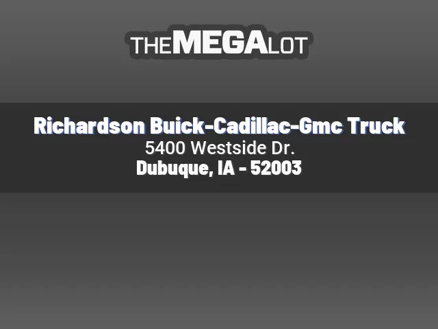 Richardson Buick-Cadillac-Gmc Truck