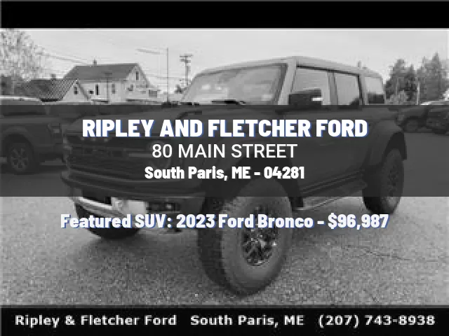 RIPLEY AND FLETCHER FORD