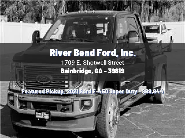 River Bend Ford, Inc.