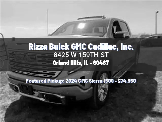 Rizza Buick GMC Cadillac, Inc.