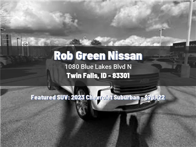 Rob Green Nissan