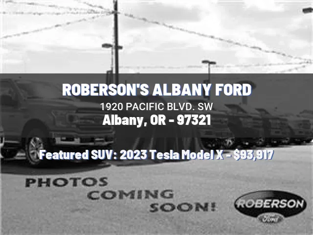 ROBERSON'S ALBANY FORD