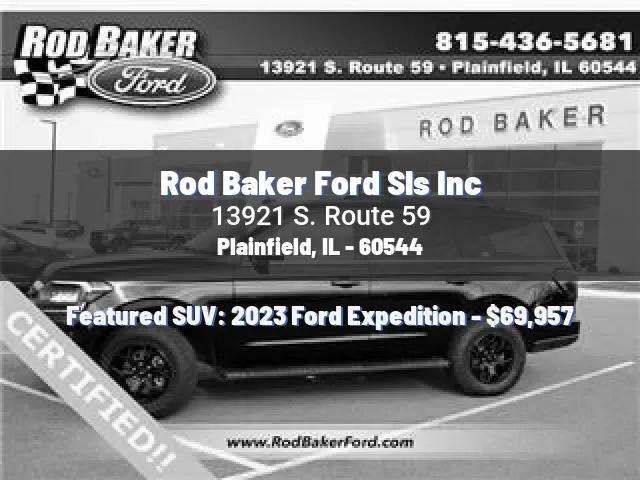 Rod Baker Ford Sls Inc