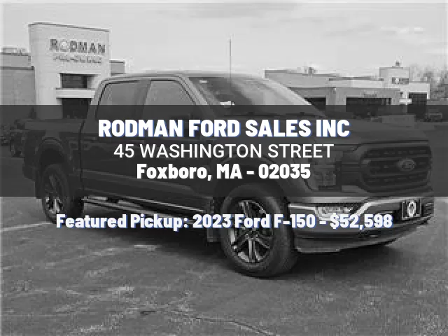 RODMAN FORD SALES INC