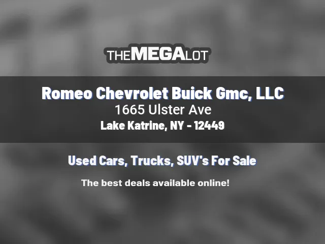 Romeo Chevrolet Buick Gmc, LLC