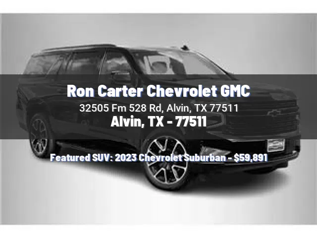 Ron Carter Chevrolet GMC