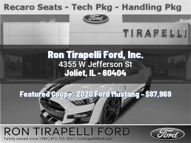 Ron Tirapelli Ford, Inc.