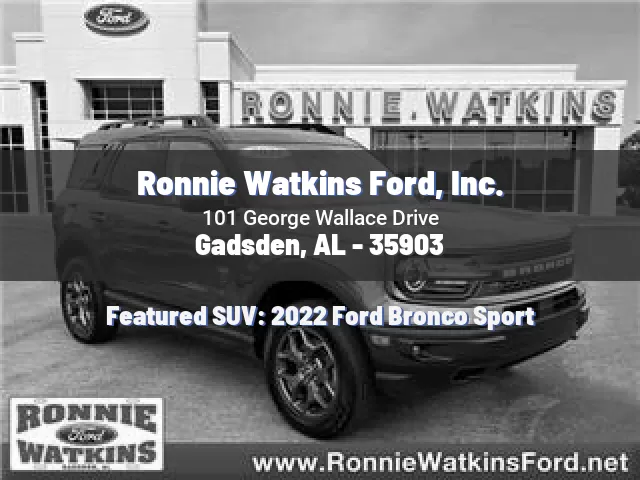 Ronnie Watkins Ford, Inc.