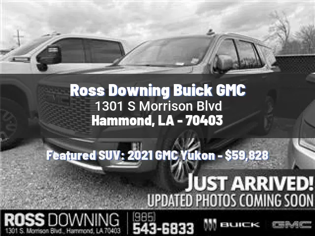 Ross Downing Buick GMC