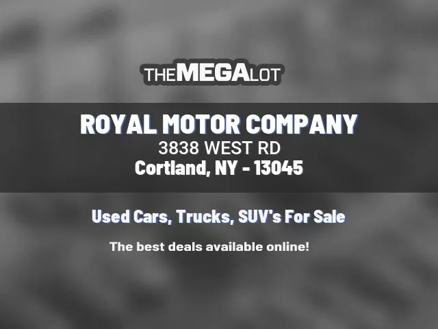 ROYAL MOTOR COMPANY