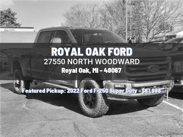 ROYAL OAK FORD