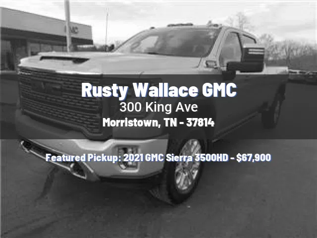 Rusty Wallace GMC