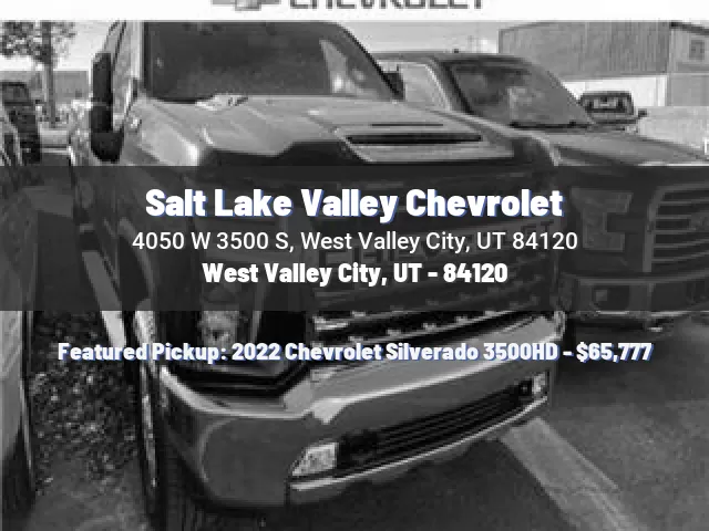 Salt Lake Valley Chevrolet