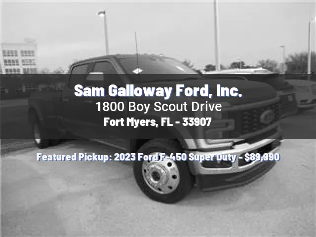 Sam Galloway Ford, Inc.