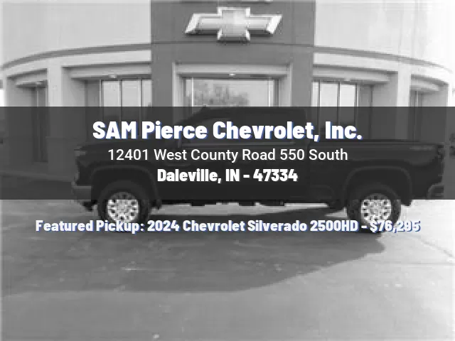 SAM Pierce Chevrolet, Inc.