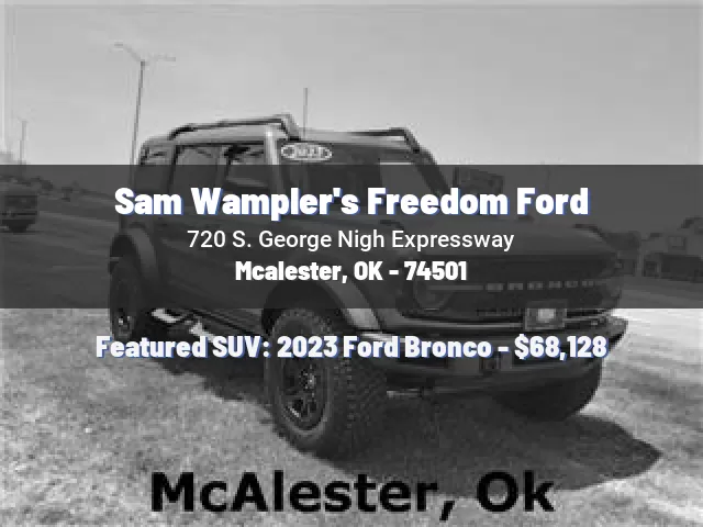 Sam Wampler's Freedom Ford