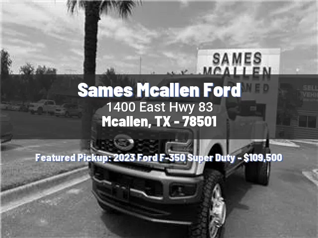 Sames Mcallen Ford