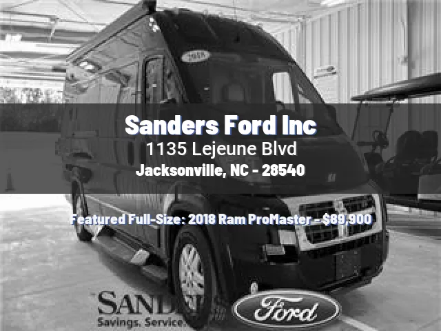 Sanders Ford Inc