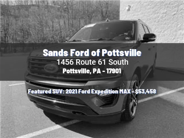 Sands Ford of Pottsville