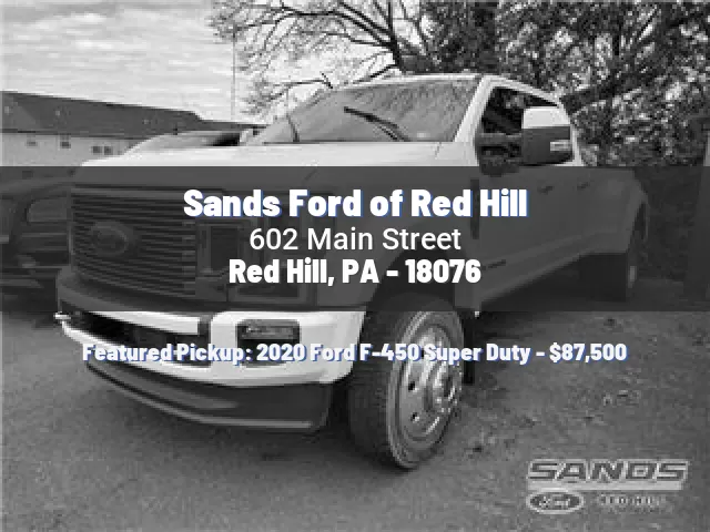 Sands Ford of Red Hill