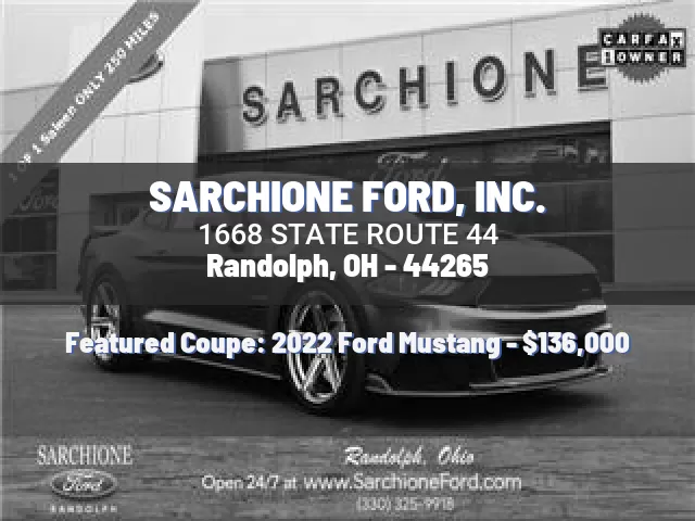 SARCHIONE FORD, INC.