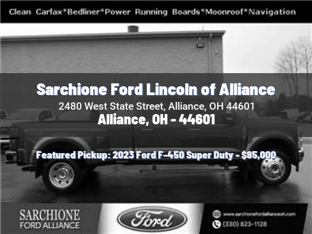 Sarchione Ford Lincoln of Alliance