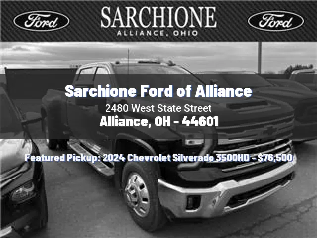 Sarchione Ford of Alliance