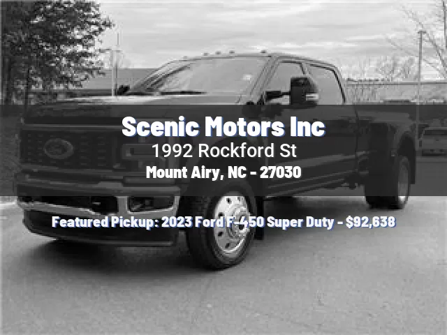 Scenic Motors Inc