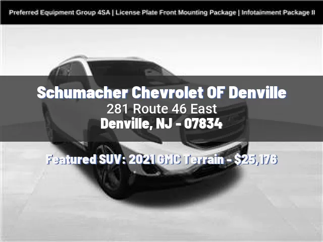 Schumacher Chevrolet OF Denville