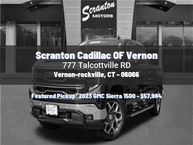 Scranton Cadillac OF Vernon