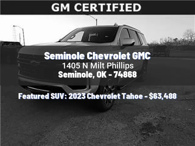 Seminole Chevrolet GMC