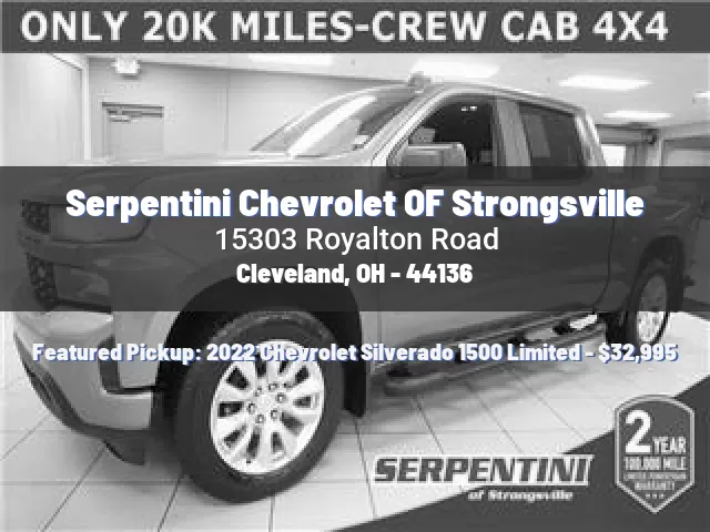 Serpentini Chevrolet OF Strongsville