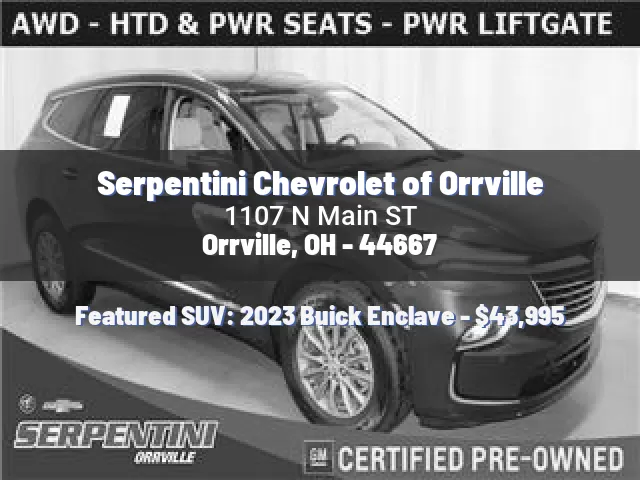 Serpentini Chevrolet of Orrville