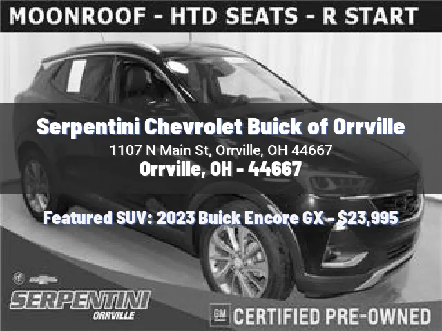 Serpentini Chevrolet Buick of Orrville