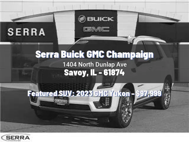 Serra Buick GMC Champaign