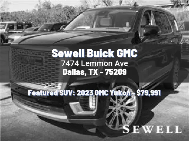 Sewell Buick GMC