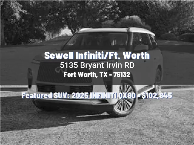 Sewell Infiniti/Ft. Worth