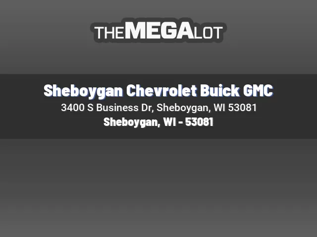 Sheboygan Chevrolet Buick GMC