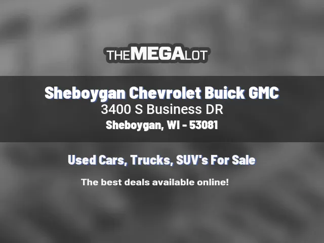 Sheboygan Chevrolet Buick GMC