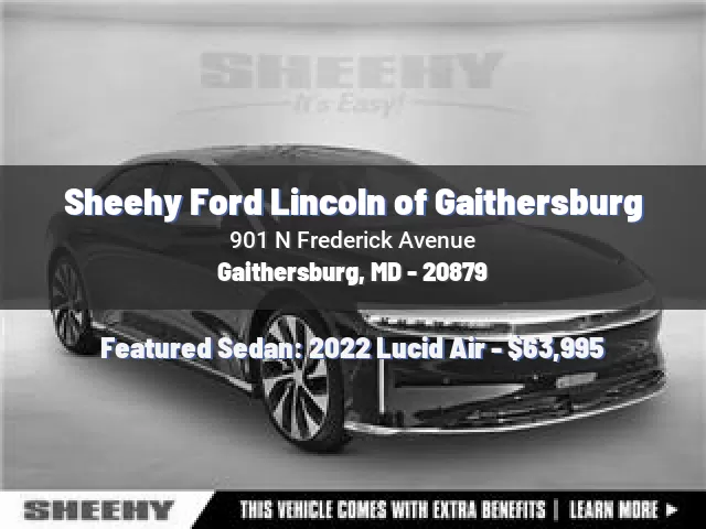 Sheehy Ford Lincoln of Gaithersburg