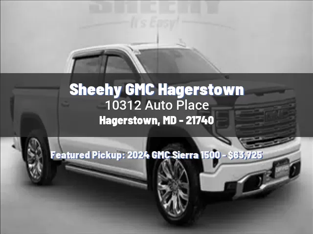 Sheehy GMC Hagerstown